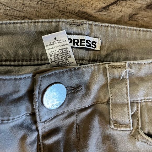 Express Skinny Cargo Pants with Side Ankle Zipper - Picture 3 of 4
